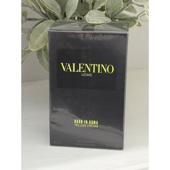 Valentino Uomo Born In Roma Yellow Dream cologne men EDT 3.4 oz Sealed NIB - Picture 1 of 5